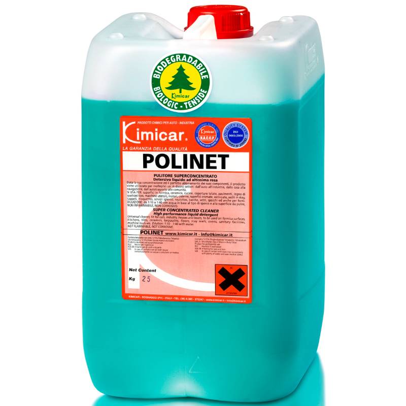 POLINET detergent concentrat curatare lemn bord / fete usi / praguri 12 kg