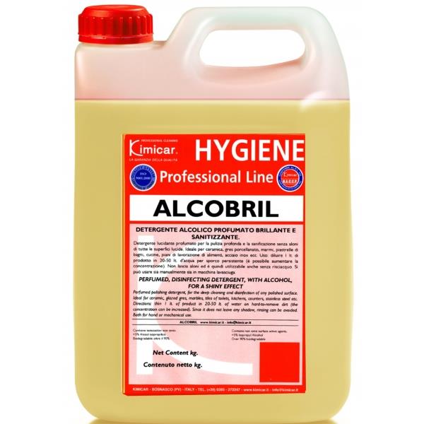 Alcobril detergent cu alcool suprafete - 5L
