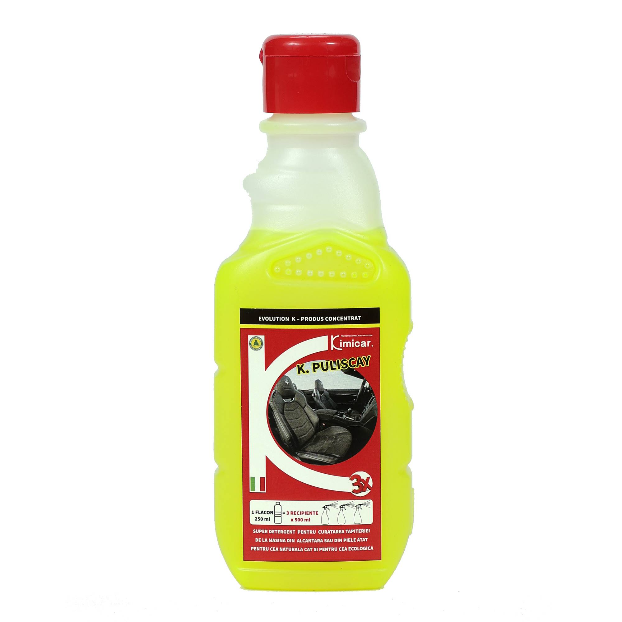 KILAV Puliscay detergent curatare tapiterie din piele, alcantara, microfibra 250 ml