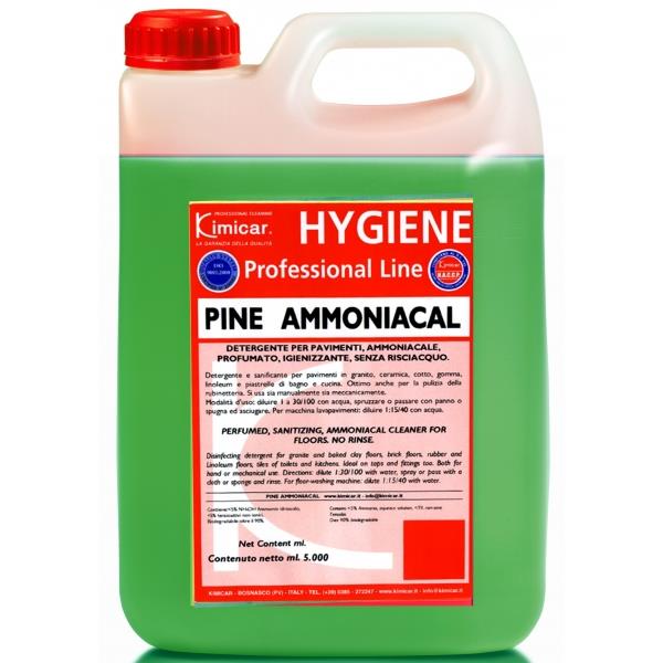 Pine Ammoniacal detergent pardoseli profesional, concentrat cu amoniac 5L