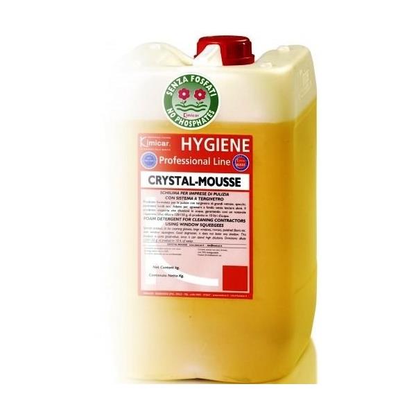 CRYSTAL MOUSSE curatare geamuri si suprafete lavabile 12 kg