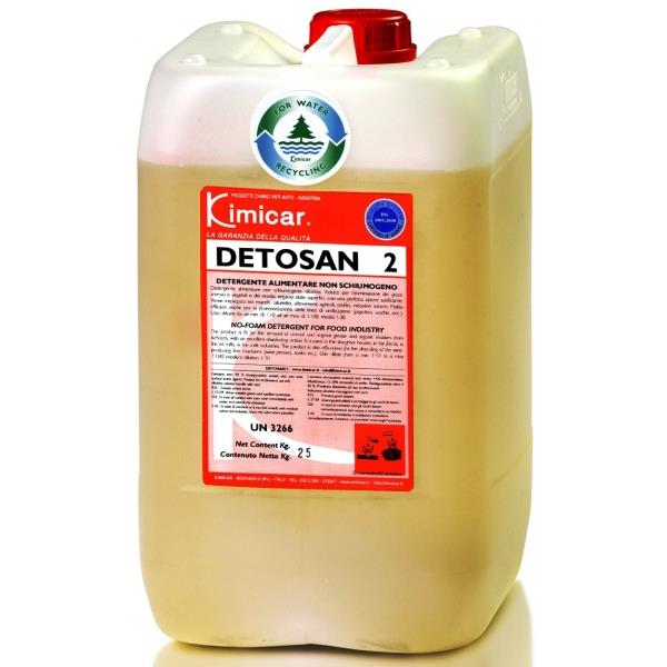 DETOSAN 2 degresant alimentar igienizant, fara spuma 12L