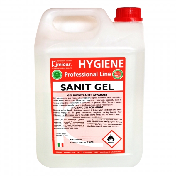 Gel maini antibacterian | SANIT GEL - 5L