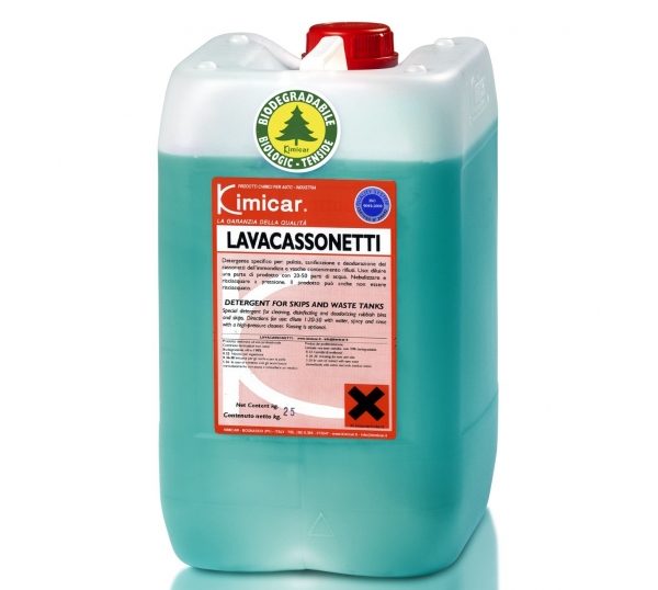 LAVACASSONETTI igienizant cazane gunoi - 12 kg