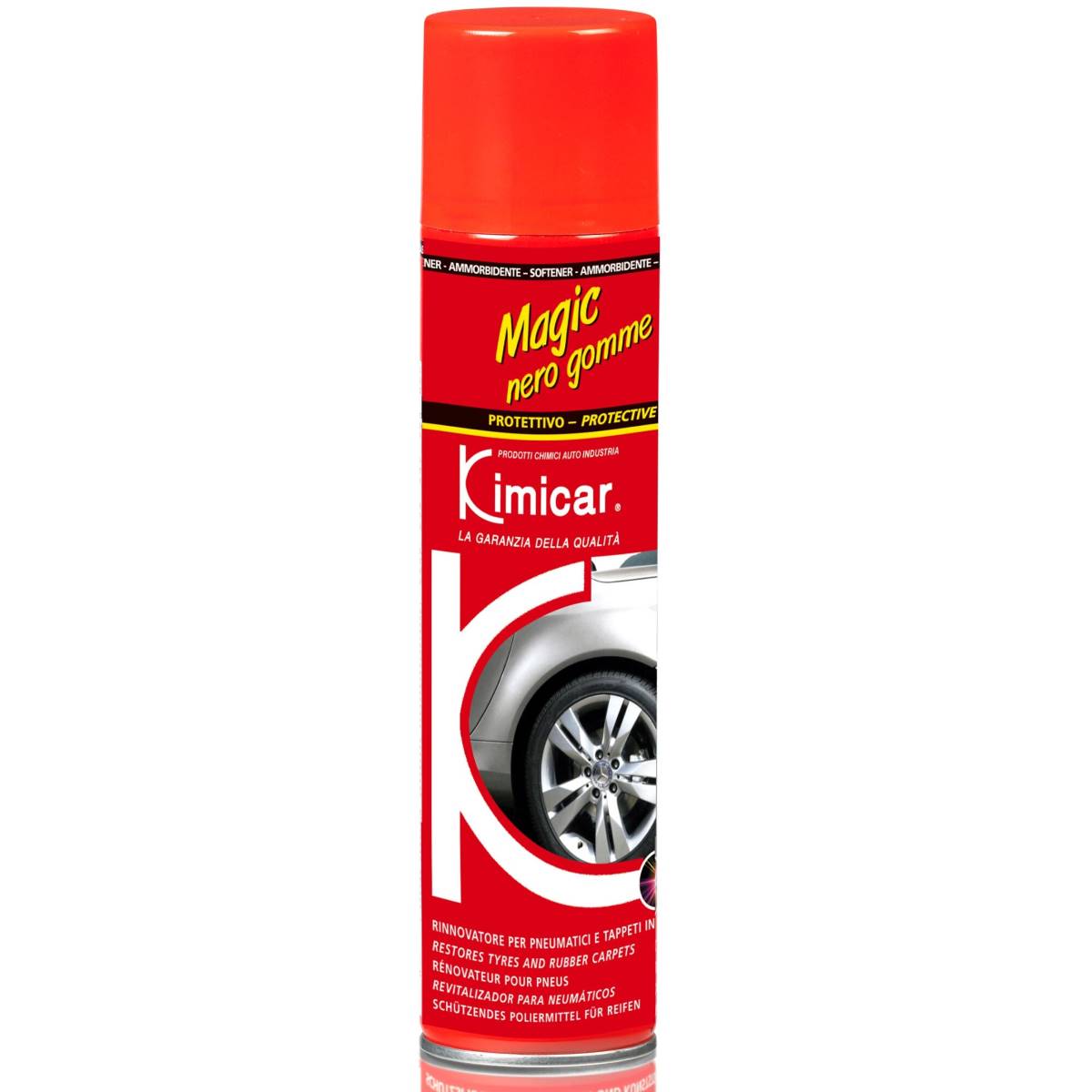 MAGIC Nero Gomme SPRAY silicon de anvelope 400 ml