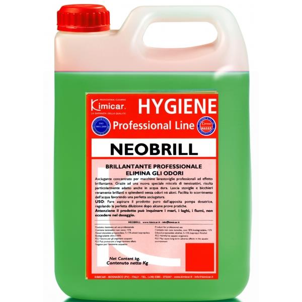 NEOBRILL solutie clatire vase / pahare 5L