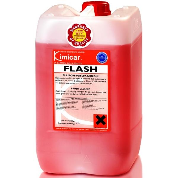 FLASH solutie curatare perii pentru spalatorii auto 25L