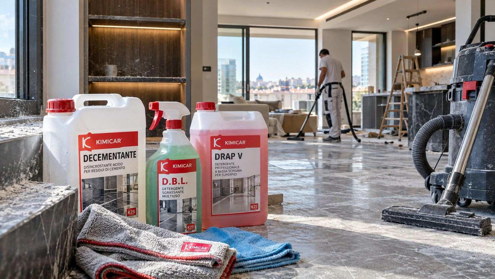 Curatenia dupa renovare: cum scapi de praful fin, ciment si petele de vopsea